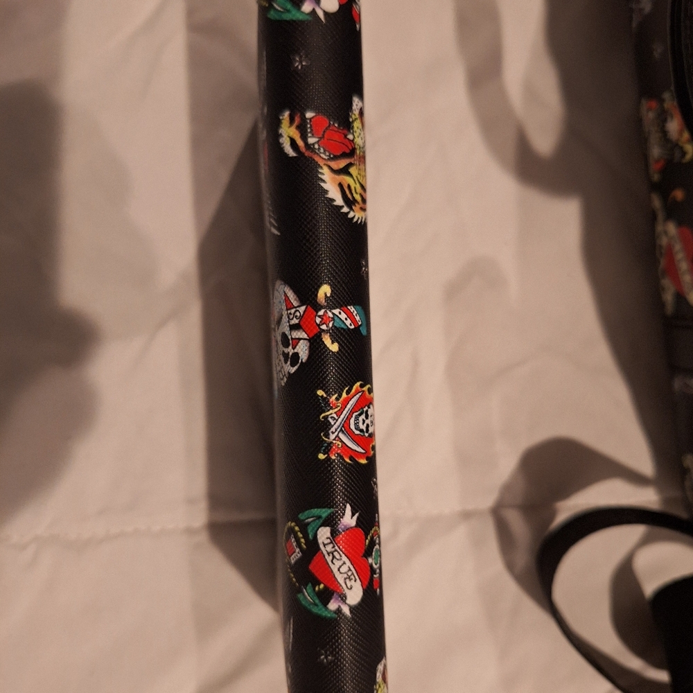 ED HARDY TATTOO SATCHEL & WALLET SET - Picture 8 of 8